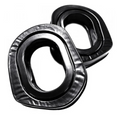 EARMOR S33B Cuscinetti auricolari in gel di silicone Sostituzione M31 M32 Plus Cuffie nere