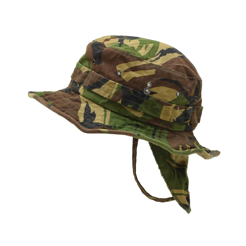 Originale Dutch Militch Panama Hat Neck Flap Tactical DMP Boonie Cap eccedenza