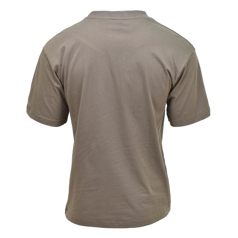 T-shirt militare statunitense MFH USA USIGHE LEGGETURE SUSTERSHIRT SITTHIRT OLIVE
