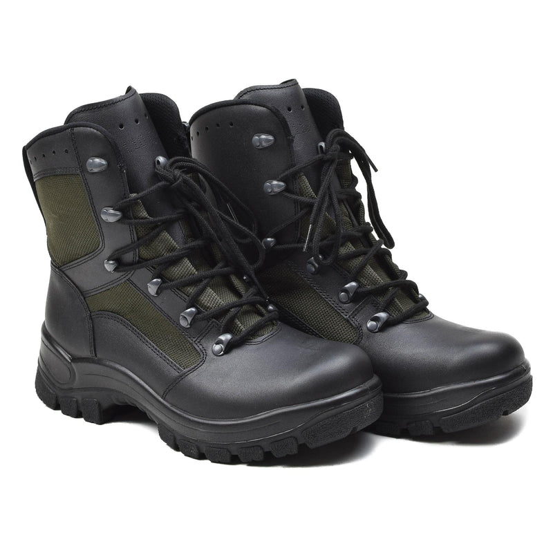 Stivali da combattimento militare generico tedesco in pelle tessili calzature da campo tattico nuovo