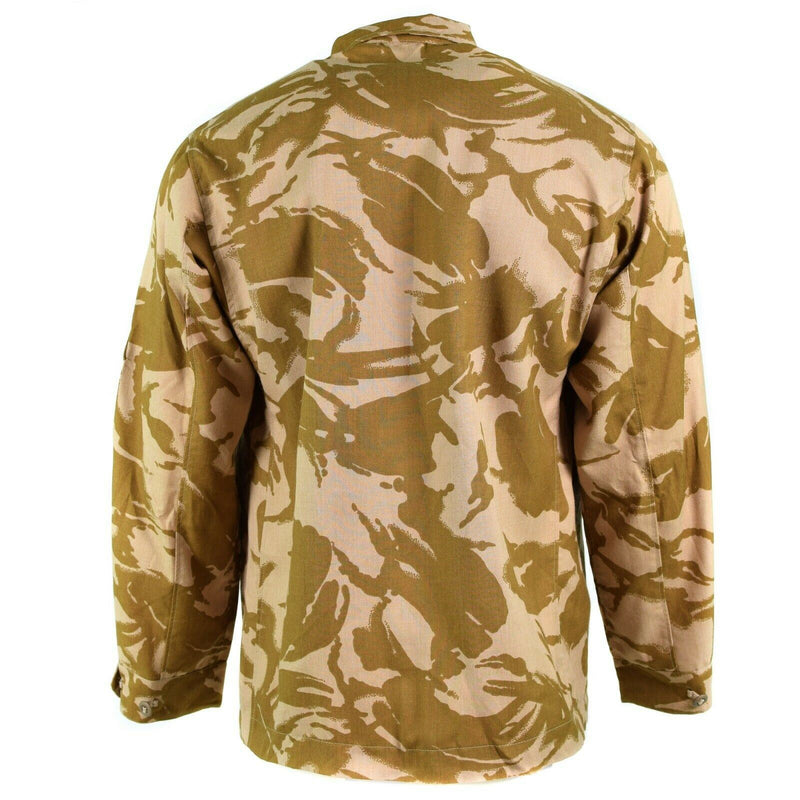 Combattimento militare originale dell'esercito britannico Deserto camicie resistenti al fuoco della giacca mimetica