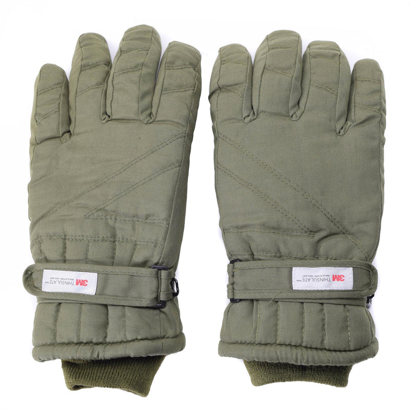 Guanti mil-tec uomini warthinsulate ™ fodera oliva verde inverno da uomo tattico