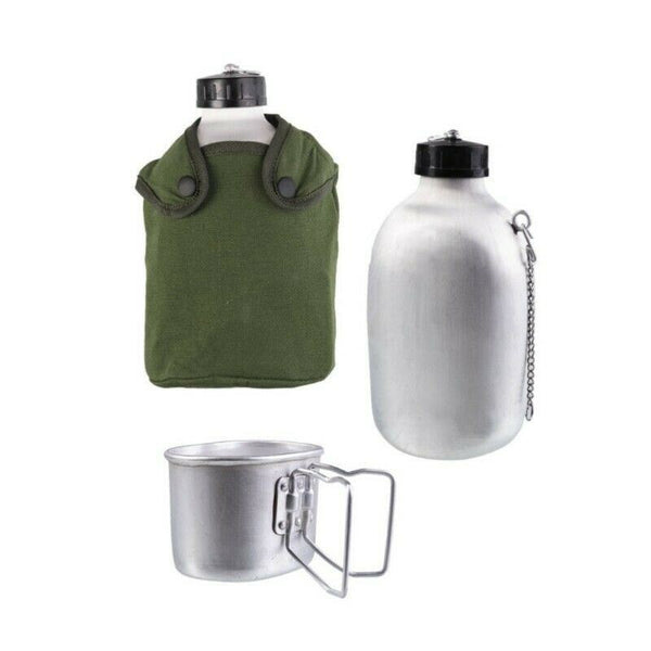 Stile dell'esercito francese bere bottiglia d'acqua della bottiglia militare per la cassa con sacca OD