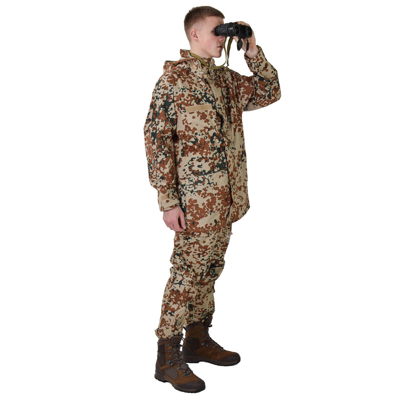 Original Danish Army M84 Desert Camo Impianti impermeabili pantaloni da campo Nuovi