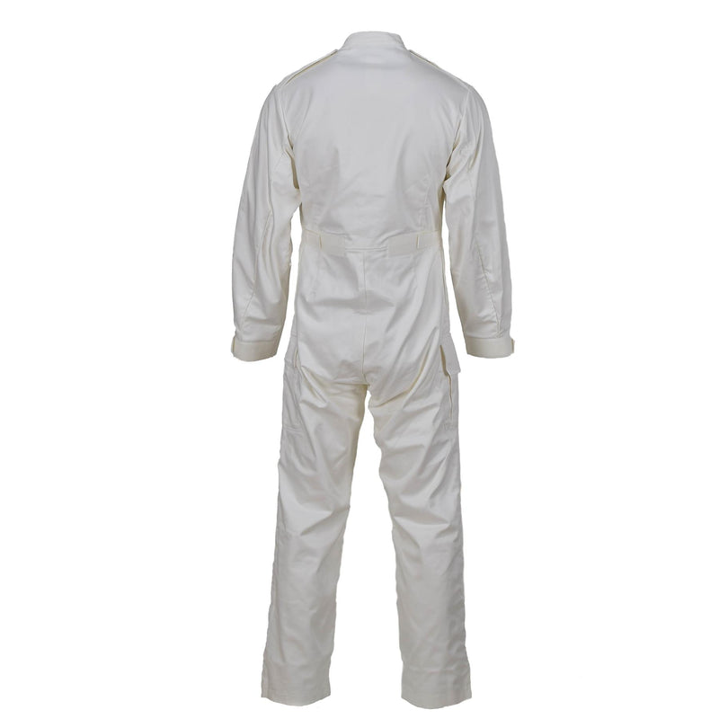 Originale British Military White White Coperture saltine leggero in forma spazia nuova