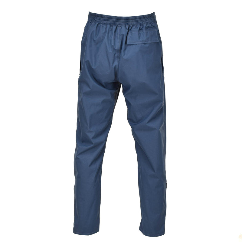 Pantaloni British Air Force originali British Air Force Waterproof Blue Wet Weather Pants