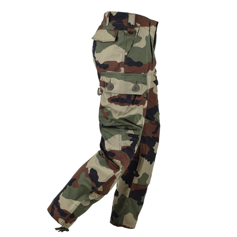 Tacgear marchio pantaloni da combattimento in stile militare francese cce camo ripstop cargo tactical