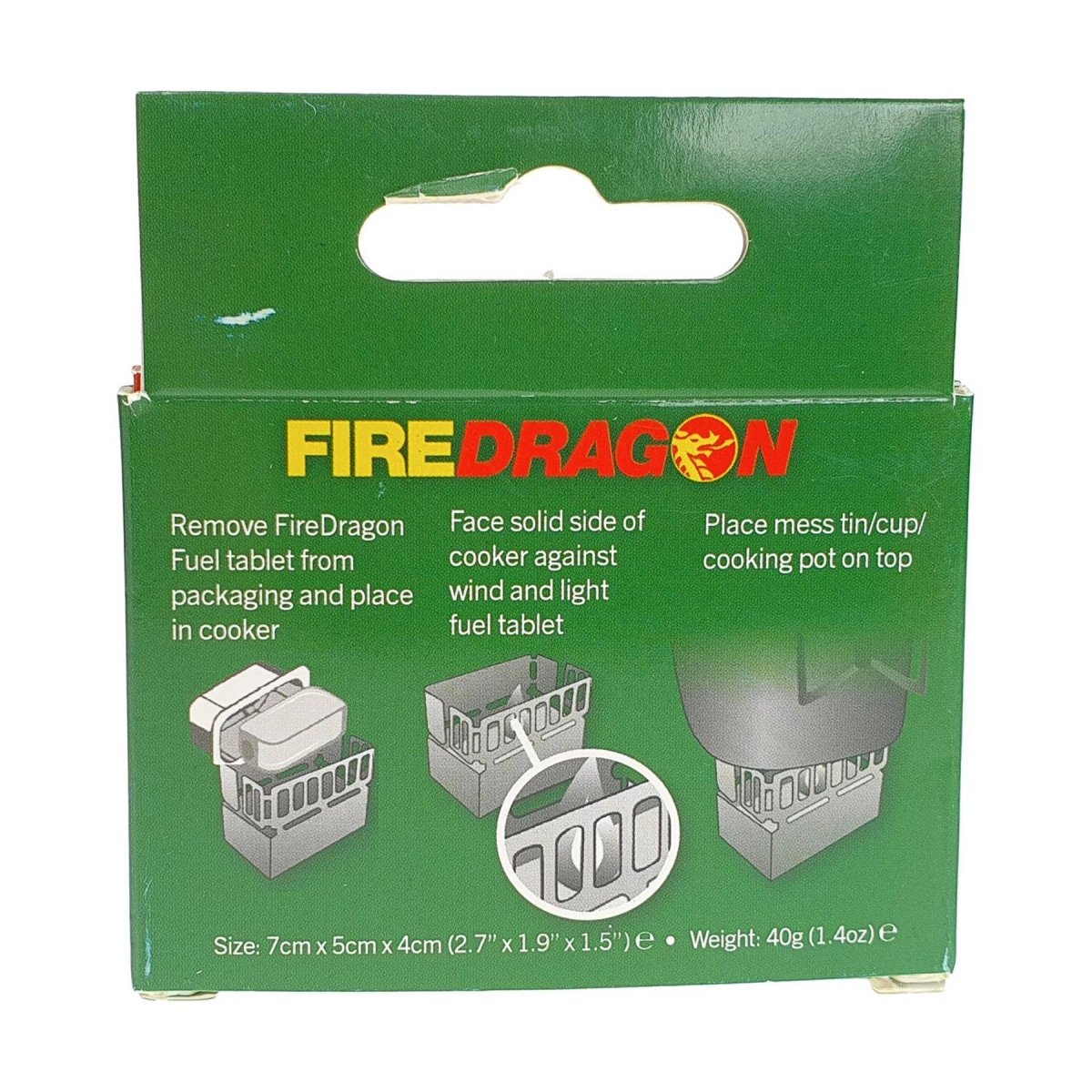 BCB FireDragon Mini Cooker MK2 fornello da campeggio in alluminio robusto per esterni