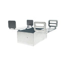 Compact BCB FireDragon Mini Cooker MK2 made of robust aluminum for efficient outdoor camping and hiking cooking fuel use.