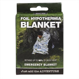 BCB Coperta spaziale per ipotermia 84x54 Coperta di emergenza leggera e compatta