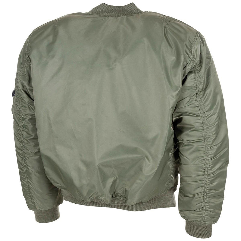 USA MILITALE MILITALE MA1 BOMBER BACCHERA AIR CORRI TROORE ALLE OLIVE CALDO