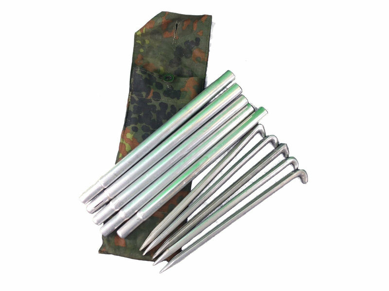 Genuino rifugio dell'esercito tedesco mezzo telone in tela impermeabile polatura poncho