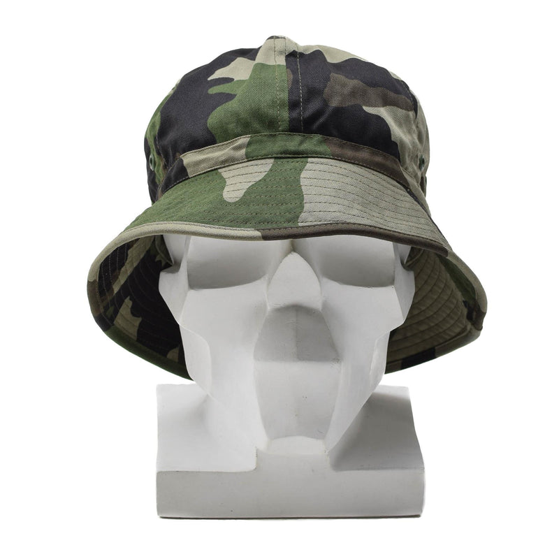 Cappello di boscaglia morbido militare francese originale CCE CAMO PANAMA CUCCHET NUOVO