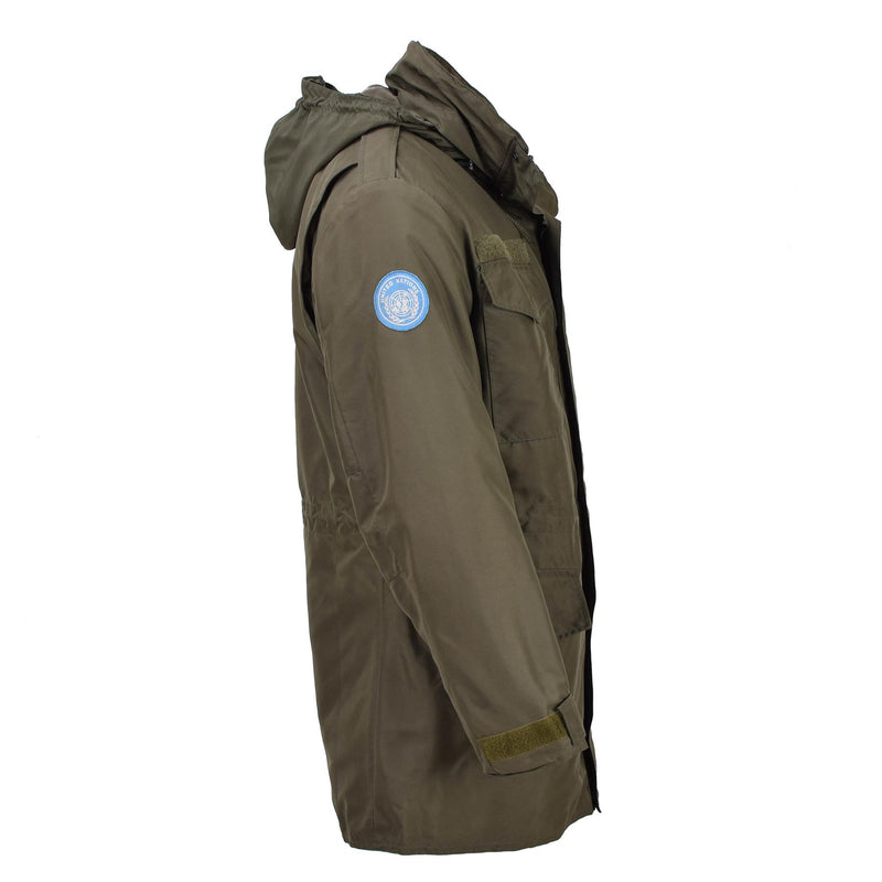 Original Austrial Military Gore-Tex Parka W Liner Rain giacca Casual Formale