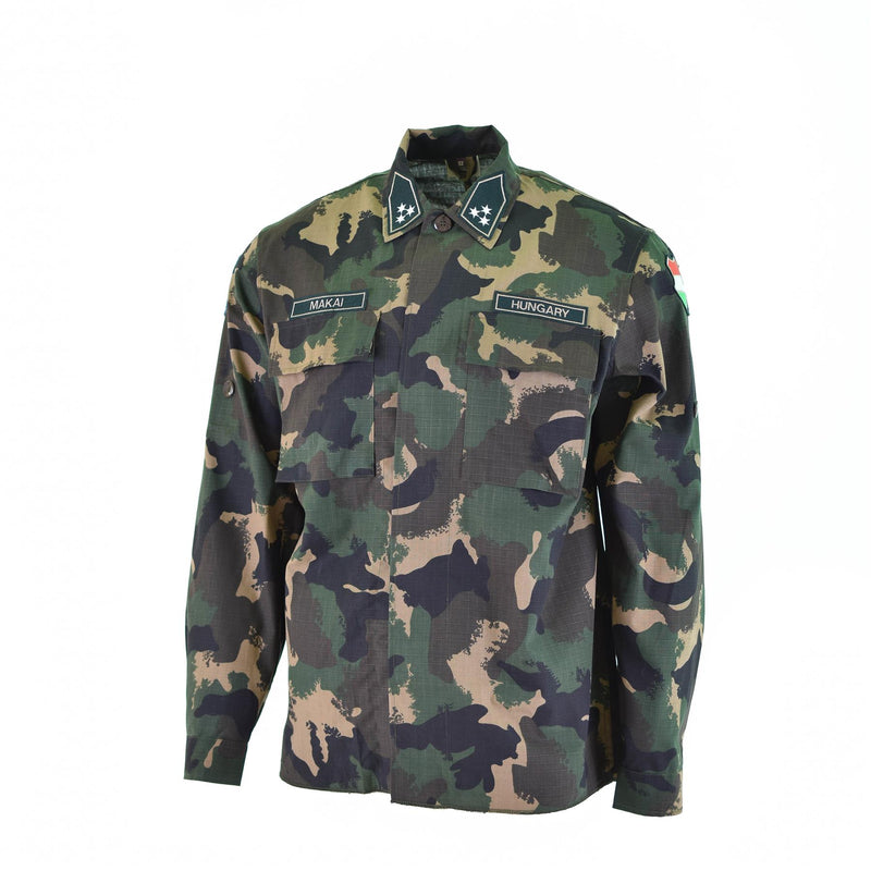 Guida camicia dell'esercito ungherese M90 ​​4 Colore camuffato a manica lunga militare nuovo