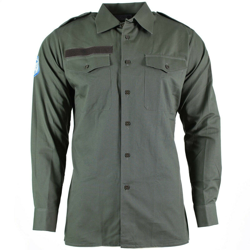 Guida camicia dell'esercito austriaco Od Olive Combatti Milit