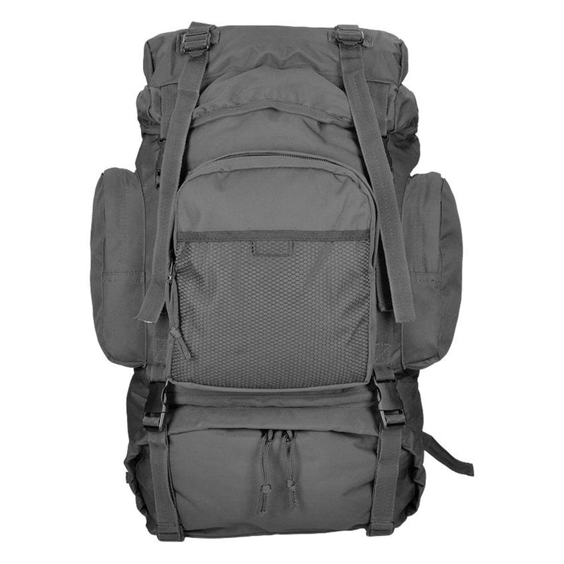 Mil-TEC Commando Rucksack durevole da 55 litri Waterproof Cover Black Black