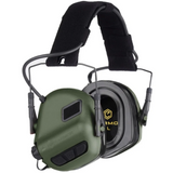 Cuffie antirumore elettroniche EARMOR M31 Plus Protezione uditiva Fogliame Verde