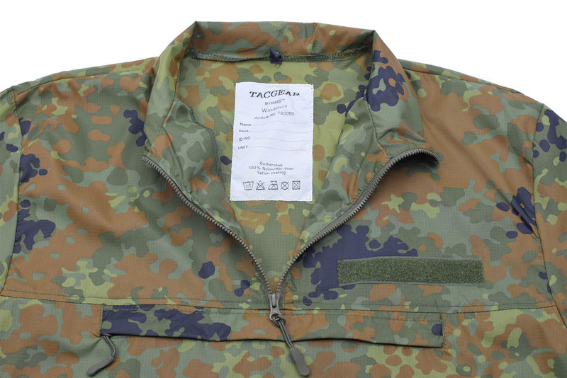 Camicia vento di marca tacgear leggera flecktran camo ripstop smiock campeggio escursionismo