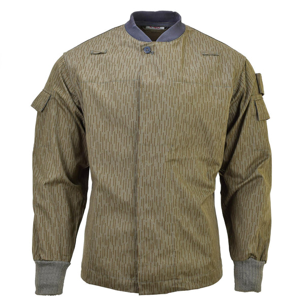 Originale tedesco militare NVA Strichtarn Camo Giacca da combattimento vintage Uniforme
