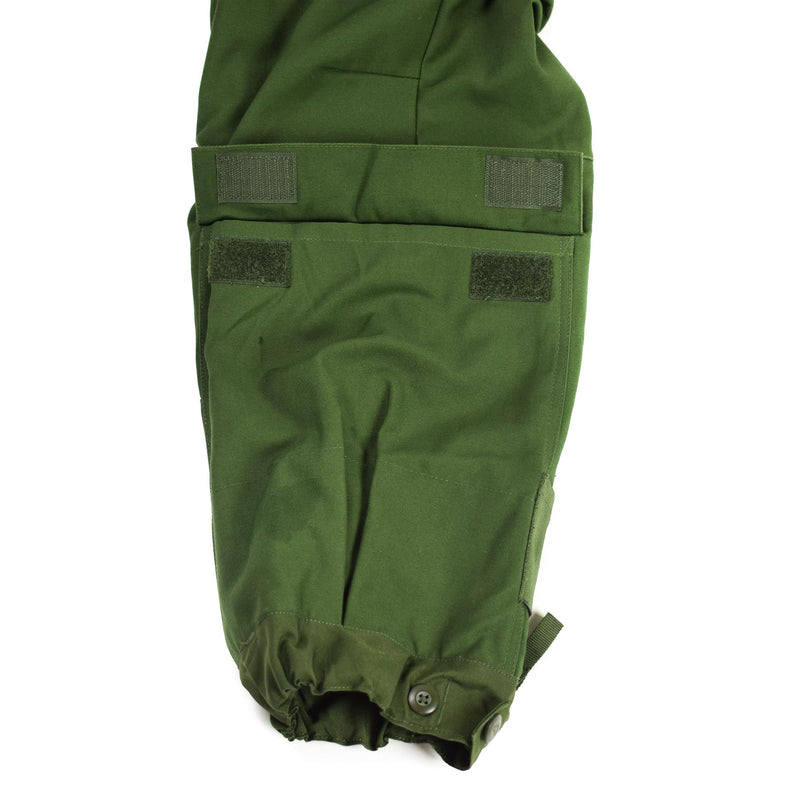 Pantaloni cisterna termiche svedesi autentiche pantaloni m90 olive bdu walet Braces nel complesso nuovo
