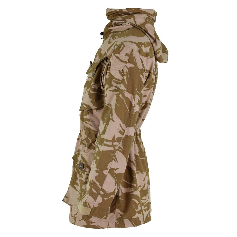 Genuino esercito britannico Parka DPM Deserto Camo Smock Giacca anticarro Problema militare