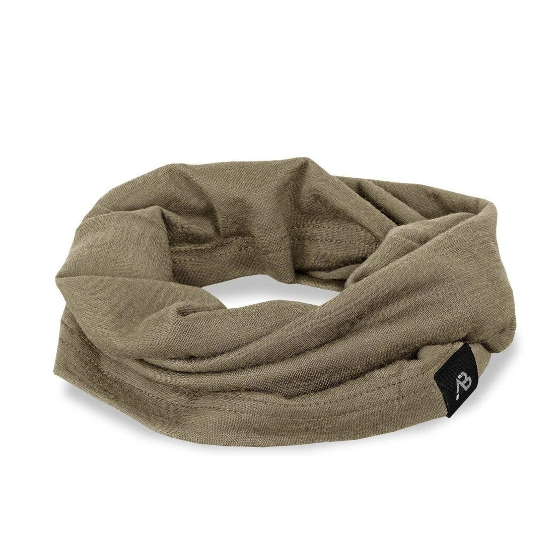 Blochl Brand Army Style Bandana Merino Wool Tube Scarf Neck Gaiter Coyote Nuovo