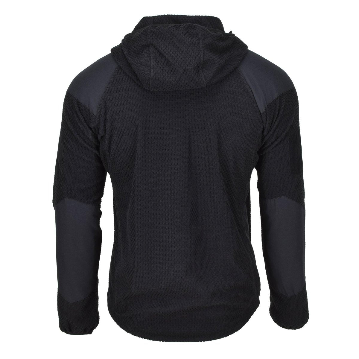 BLOCHL Brand Military Giacca Termica Fleece Cappuccetta Nera rinforzata