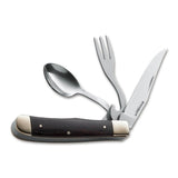 BOKER BON APPETITE POCCHI POLCE SET SET GIOVO FORCHIO 440A ACCIAIO DELLA MANO