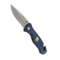 Coltello tascabile pieghevole Boker Brand Law Enforcement in acciaio inossidabile non rivestito 440A