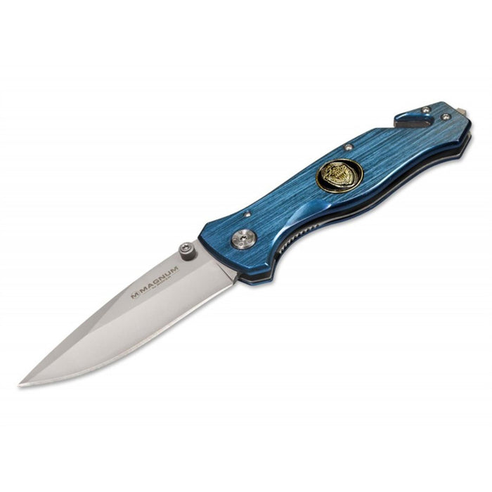 Coltello tascabile pieghevole Boker Brand Law Enforcement in acciaio inossidabile non rivestito 440A - GoMilitar