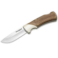 Coltello tascabile pieghevole Boker Brand Woodcraft in acciaio inossidabile 440A manico in legno