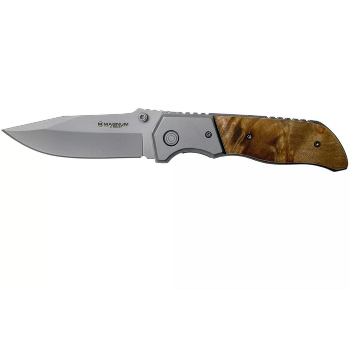 Coltello tascabile pieghevole Boker Brand Forest Ranger manico in legno acciaio 7Cr17MoV - GoMilitar