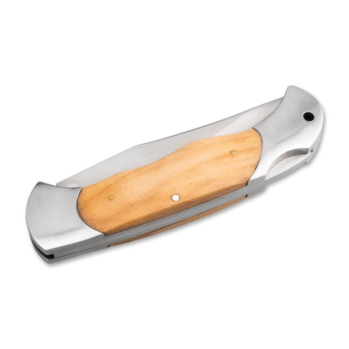 BOKER Classic Hunter One Coltello tascabile pieghevole compatto in acciaio 440A manico in legno
