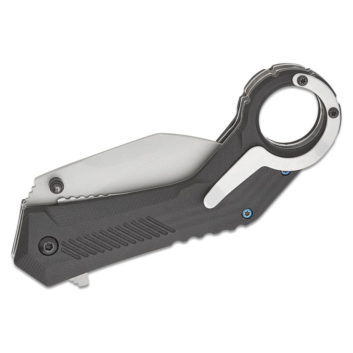 Coltello tascabile tattico Boker Magnum Velcon Hawkbill 440C Lama in acciaio G10 Manico