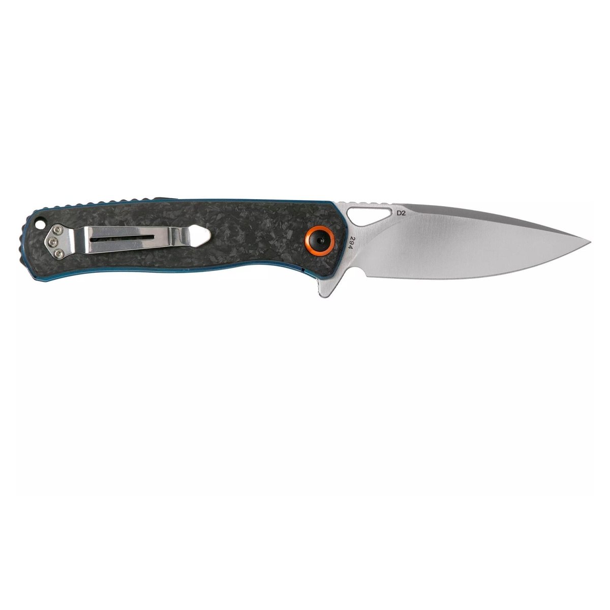 Coltello tascabile BOKER Plus Nebula D2 Coltello pieghevole in acciaio inossidabile Manico in carbonio