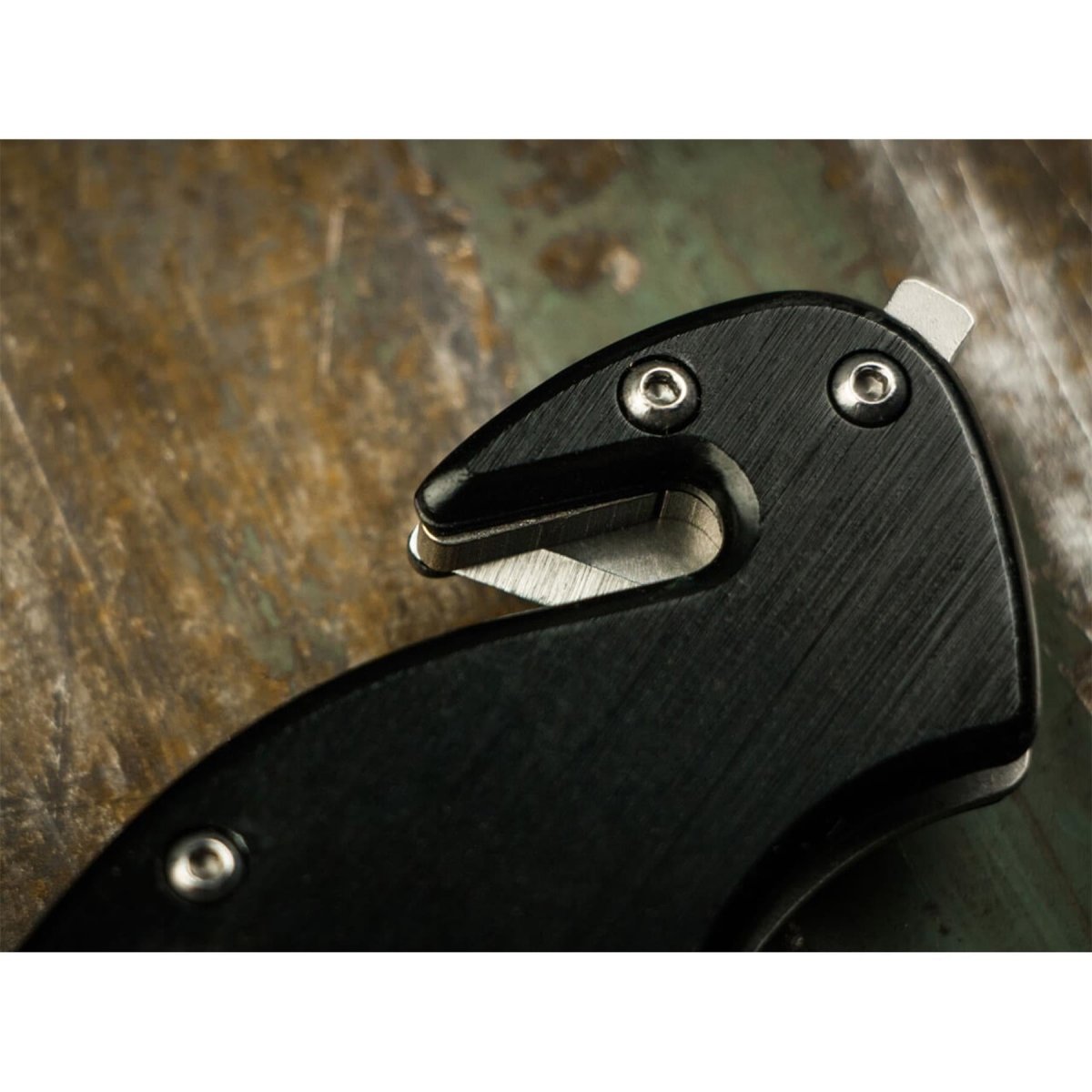 Coltello tascabile pieghevole BOKER Special Forces Tanto 440A in acciaio manico in alluminio nero