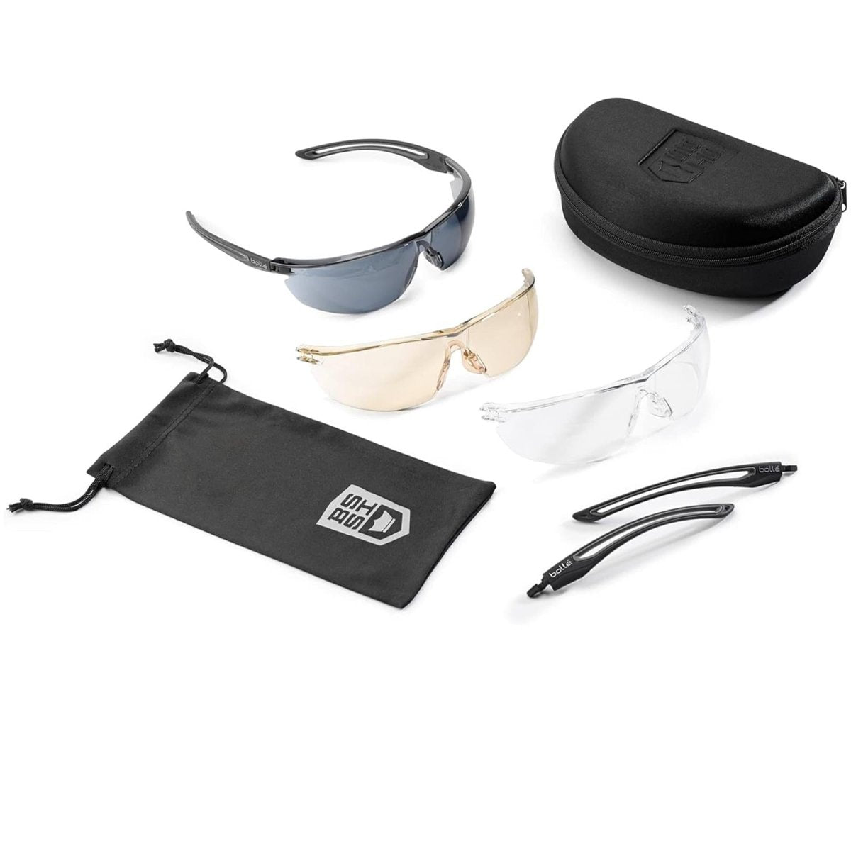 Bolle Ballistic Spectacles Gunfire 2.0 Goggles occhiali da sole in policarbonato senza bordo
