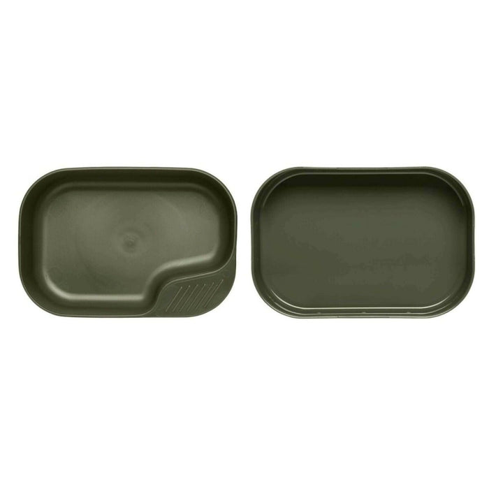 Marchio svedese Wildo camp a box only Kit da campeggio verde oliva piastre leggere - GoMilitar
