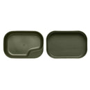 Brand Swedish Wildo camp a box only Olive green camping kit plates lightweight - GoMilitar
