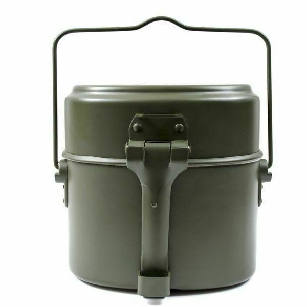 Kit da pasticcio BW Germany Army Style Bombetta militare in alluminio Kit da 3 pezzi repro - GoMilitar
