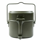 BW Germany Army Style mess kit Aluminium military bowler pot 3 pieces kit repro - GoMilitar