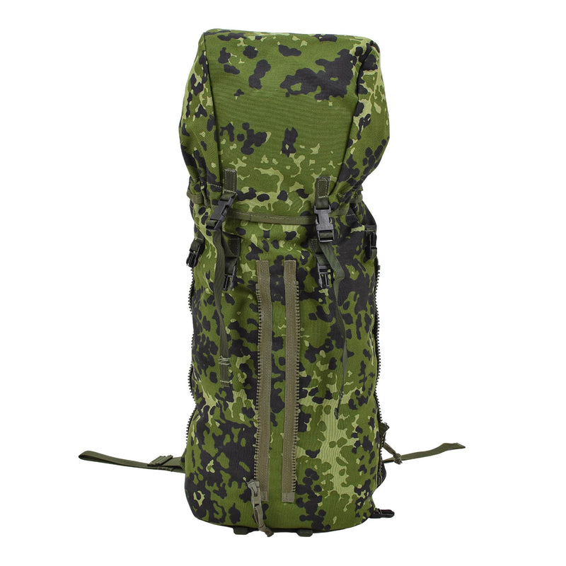 Lo zaino militare danese originale M96 CAMO 50L TATTICAL BACKPACK BASS NUOVO