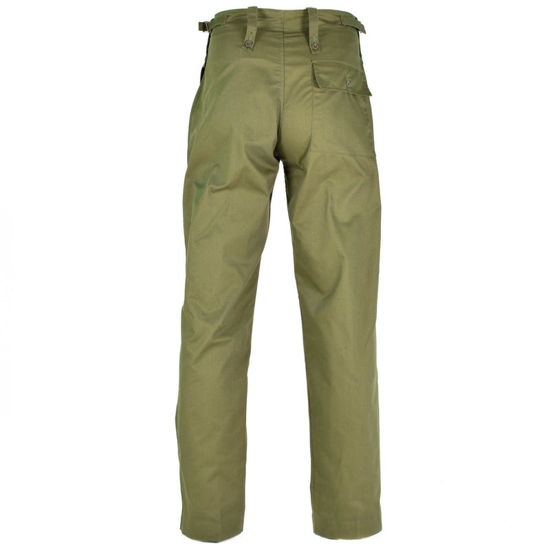 Guidi pantaloni da combattimento dell'esercito britannico O.D Pantaloni militari verdi Nuovi leggeri