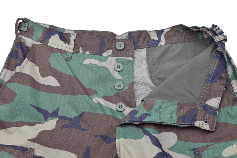 Mil-Tec Brand U.S Army Style RIPSTOP BDU pantaloni multicolore cargo