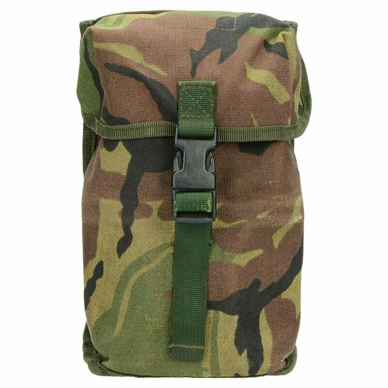 Genuino Canta della mensa dell'esercito olandese W e tazza in acciaio inossidabile Cap DPM Camo Molle