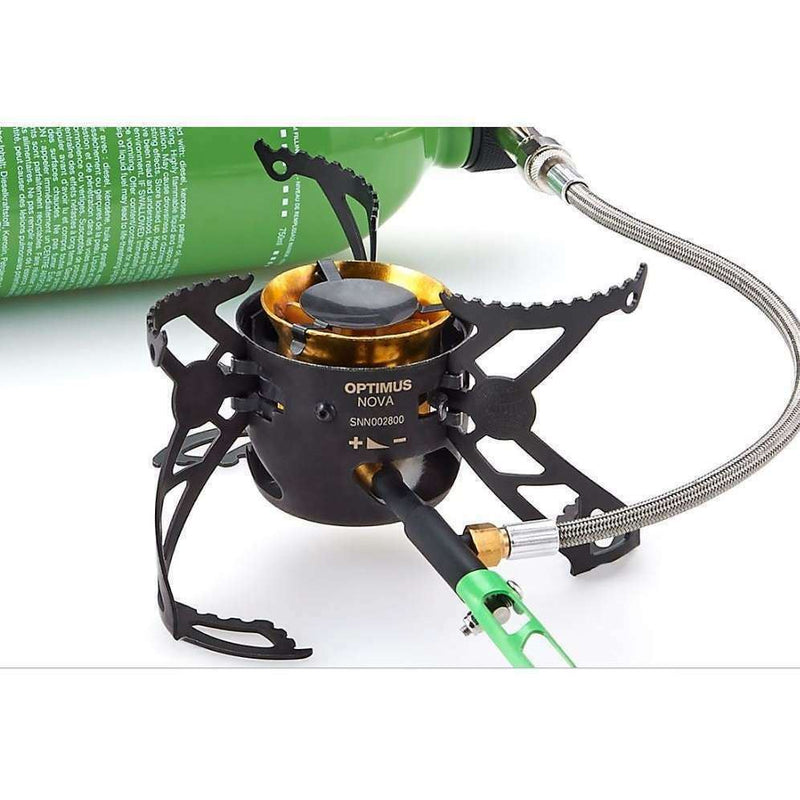 Optimus Nova Stove Multi Fuel Expedition Compact Light Base Camp Woods