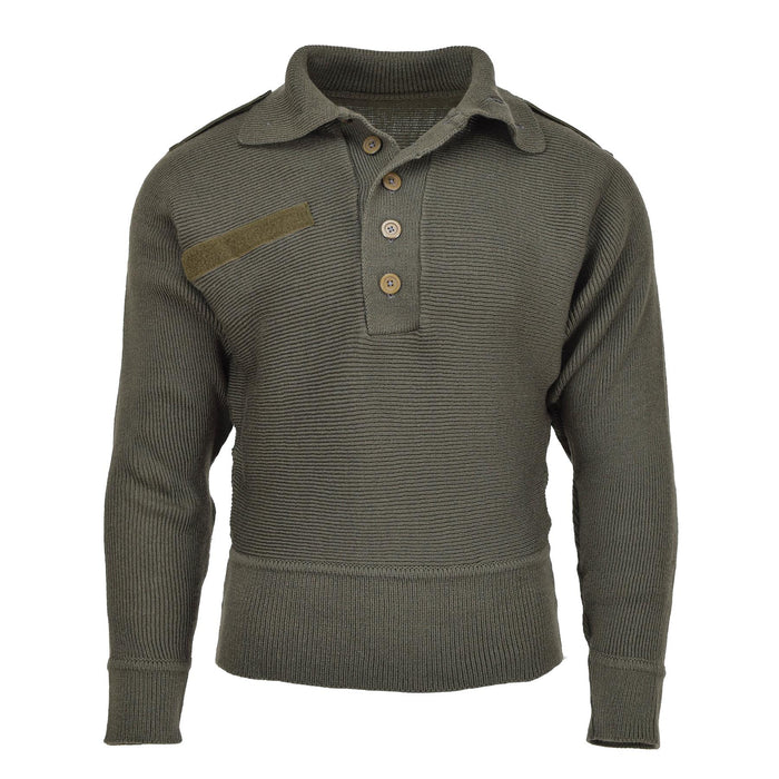 Maglione lavorato a maglia rinforzato traspirante originale militare austriaco - GoMilitar
