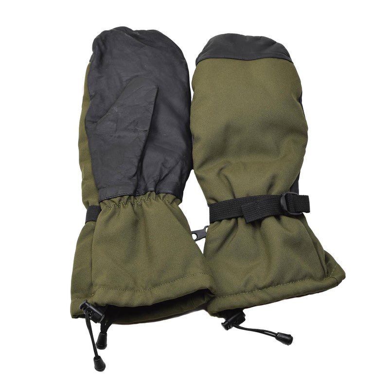 Forze speciali militari olandesi originali inverno guanti Warm impermeabile Olive Nuovo
