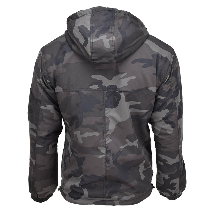 Giacca sportiva Mil-TEC ANORAK Lightweight CCE Night Camuflage Cappuccetto sportivo